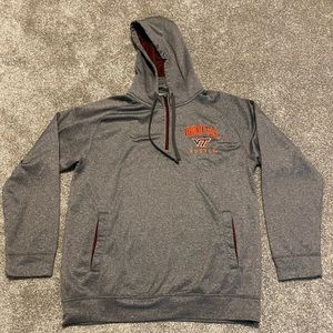 Champion Virginia Tech Hokies Hoodie Quarterzip Combo Size L